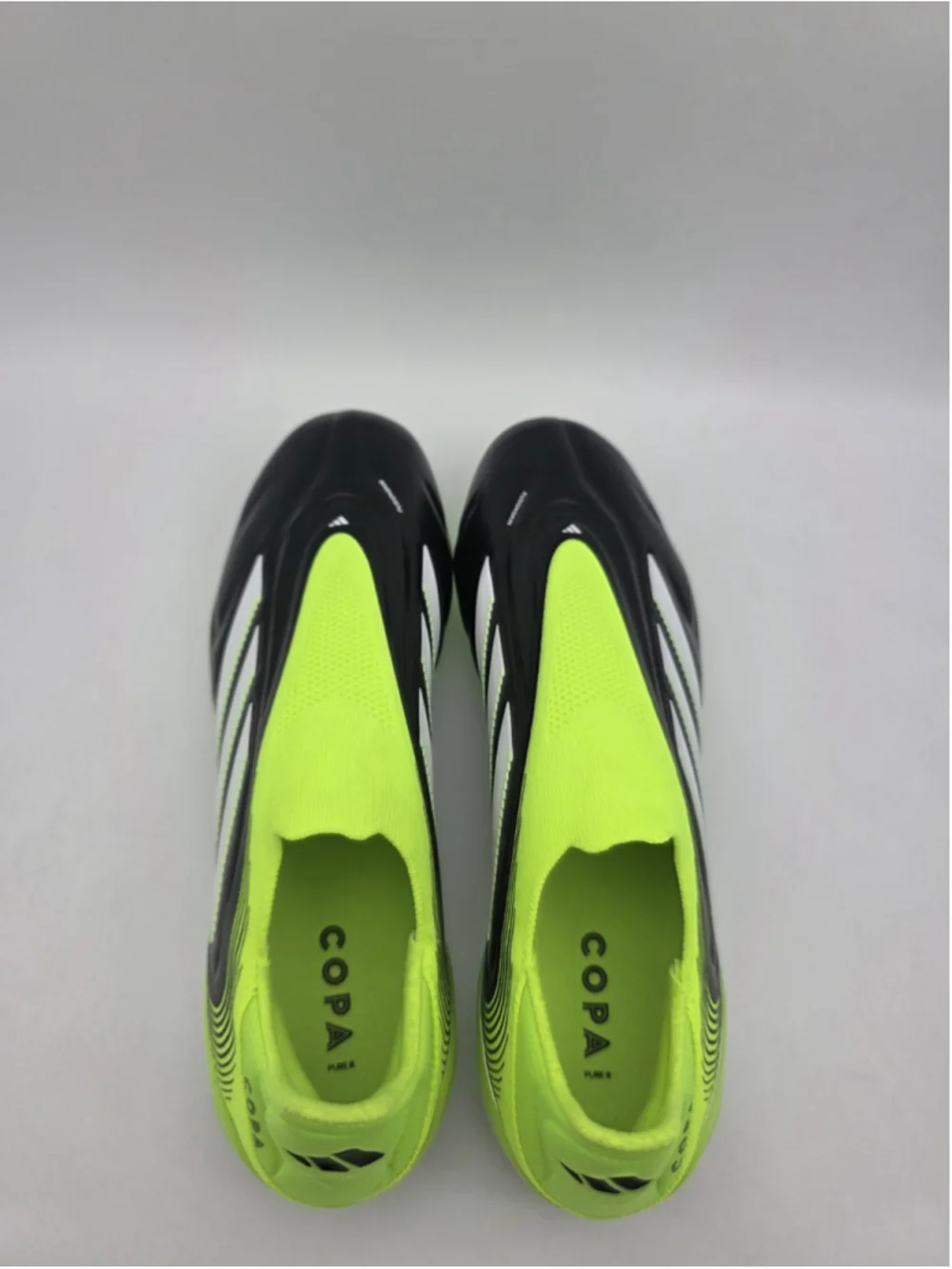 Adidas Copa Pure 3 Elite Mens Sz 9.5 Laceless FG Soccer Cleats Volt Black JH6302